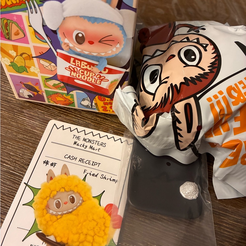 Popmart Labubu Wacky Mart Shrimp
